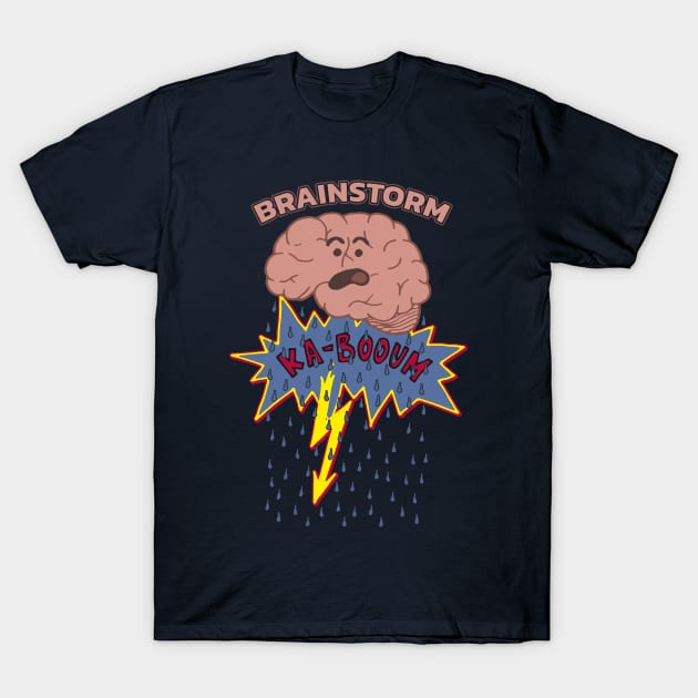 Brainstorm T-Shirt by yeoys